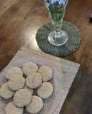 Galletitas dulces de coco, limón y miel