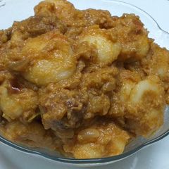 Mutton Chakoli (rice flour) A picture of Mutton Chakoli (rice flour).