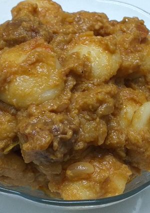 A picture of Mutton Chakoli (rice flour).