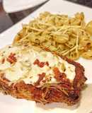 Milanesa de Berenjena rellena