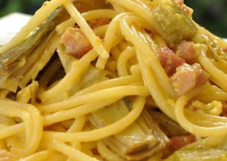 Carbonara di Carciofi