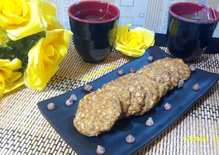 Resep Oatmeal Cookies (Renyah), Bisa Manjain Lidah