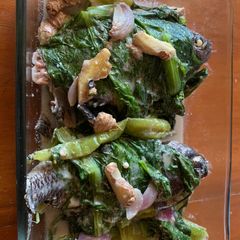 A picture of Tilapia in coconut milk.