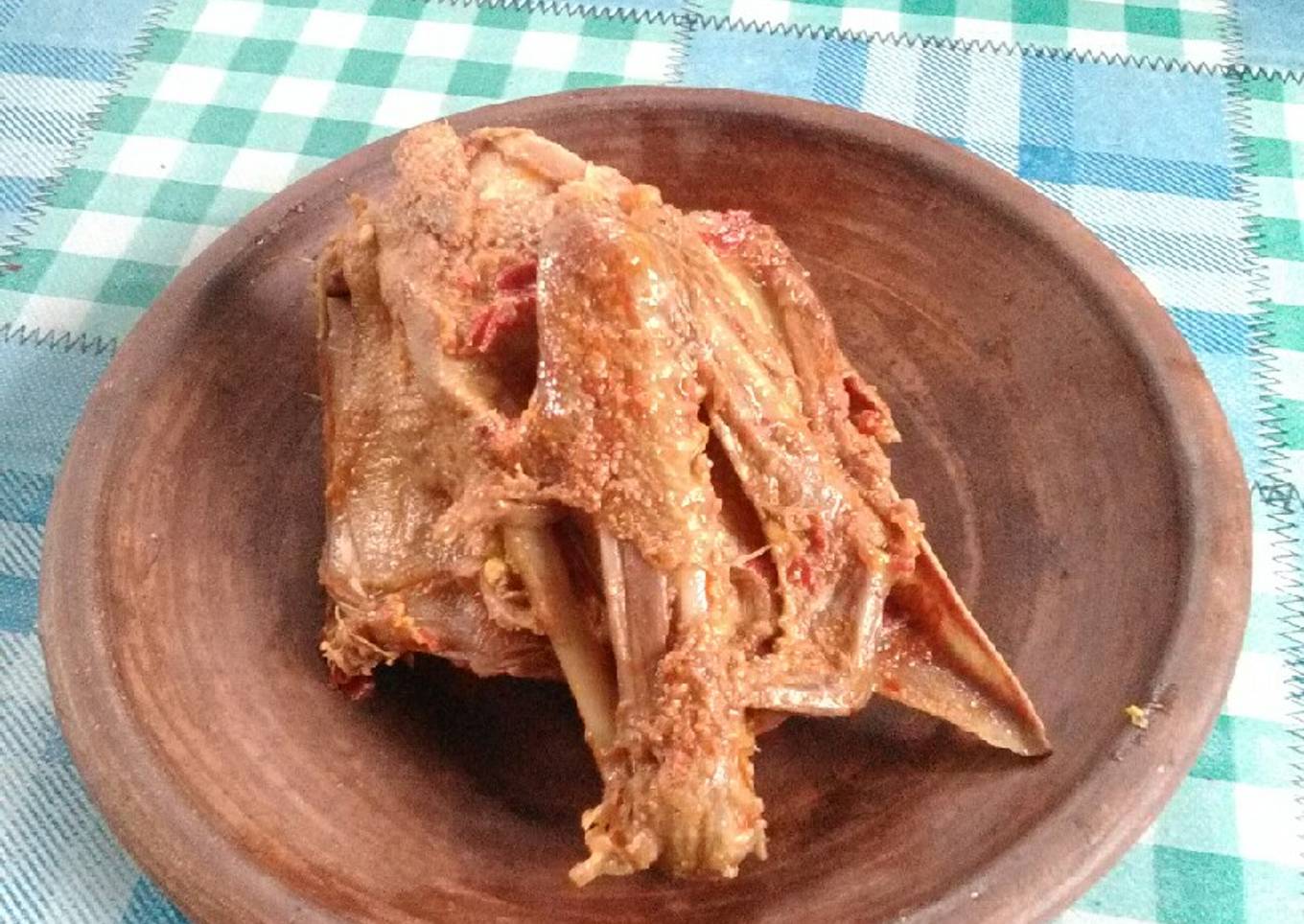 Bebek Bakar Srepeh ala Depot Ikan Mbak Dana