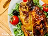 Guinea fowl in the oven