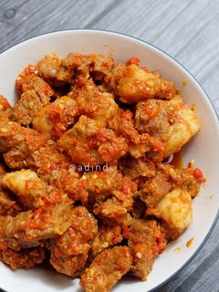 Foto resep Oseng Mercon