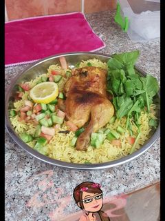 صورة لوصفة كبسة دجاج سهلة