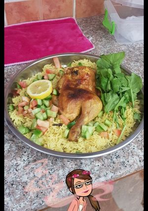 صورة لوصفة كبسة دجاج سهلة