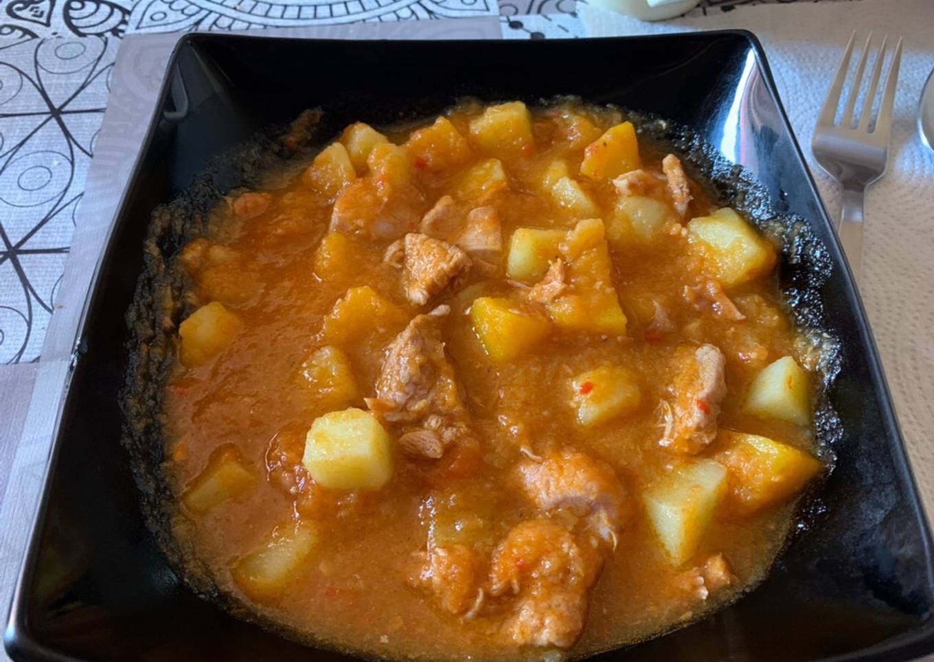 Estofado carne y verduras para Mambo