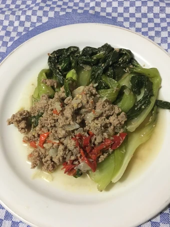 Langkah Gampang Membuat Resep Tumis praktis bokcoy daging sapi  #Ketopad #BikinRamadanBerkesan #Day 24 yang Bikin Ngiler