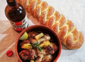 Foto di Pollo alla birra con patate 🌷