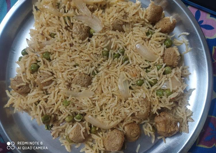 Soya bean pulao