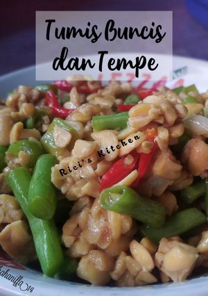 Foto resep Tumis Buncis dan Tempe