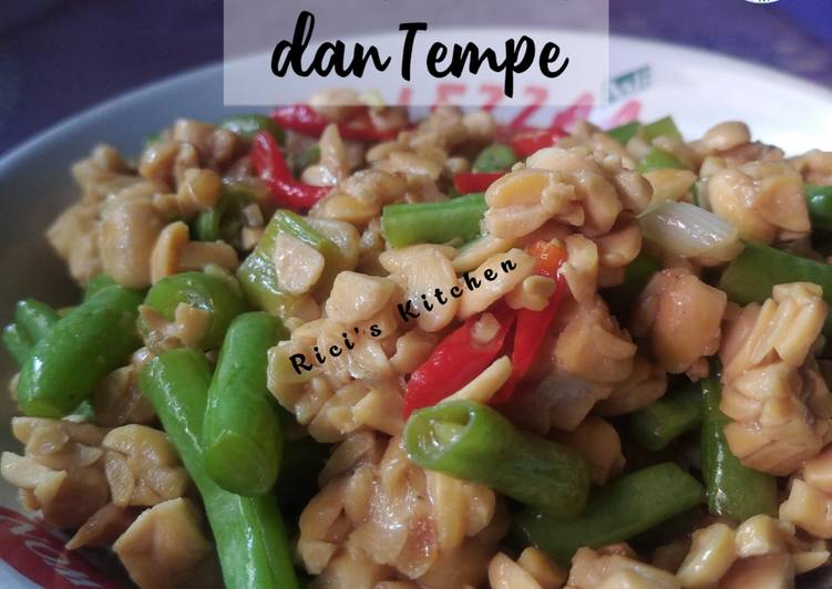 Tumis Buncis dan Tempe