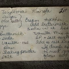 A picture of Wyllma's Kringla.