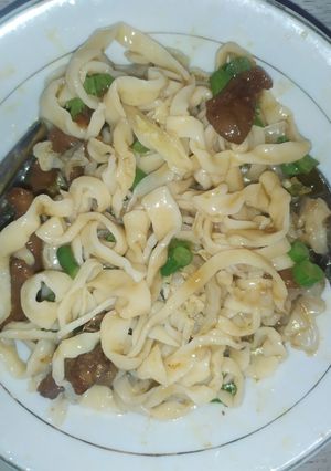 Foto resep Mie rumahan tanpa mesin penggilingan simpel