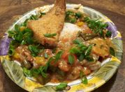 A picture of cajun fish
