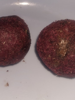 Foto resep Bola bola ubi ungu isi coklat keju