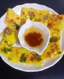 Rice corn Dhokla