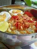 Soto bihun instan, praktis
