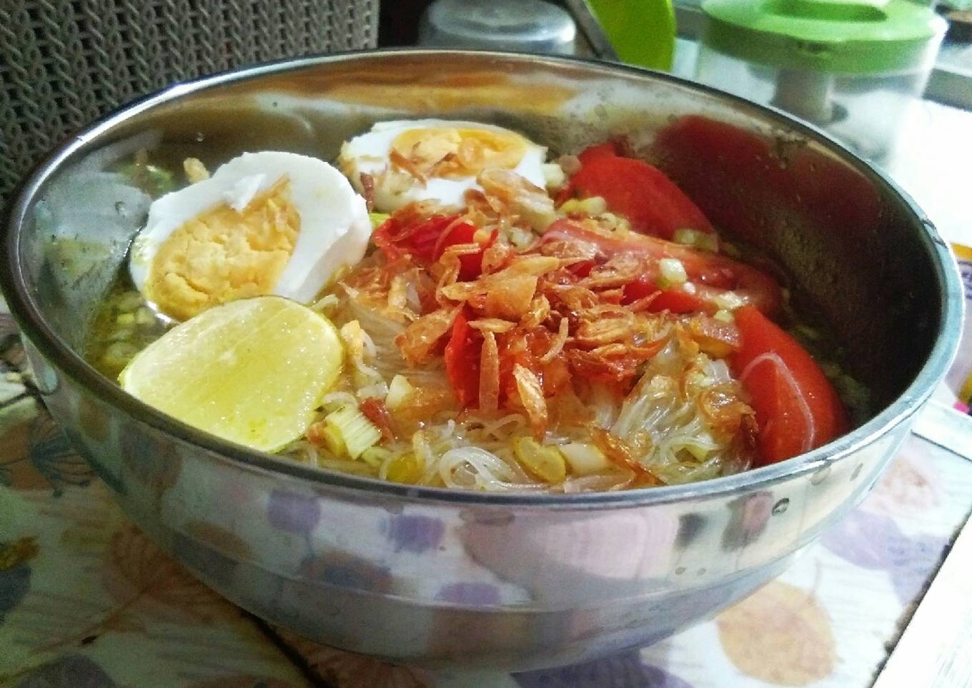 Langkah Mudah untuk Membuat Soto bihun instan, praktis, Sempurna