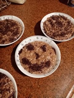 صورة لوصفة أرز باللبن بالشوكولاتة