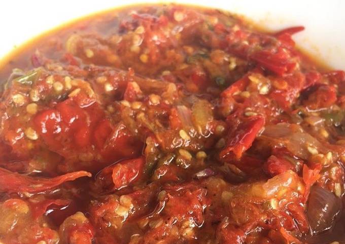 Sambal terasi anti gagal