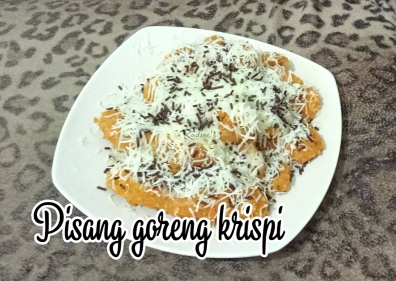 Pisang goreng krispi