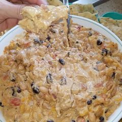 A picture of Vegan Spicy Crab Dip 🌶️🧀🦀.