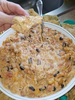 A picture of Vegan Spicy Crab Dip 🌶️🧀🦀.