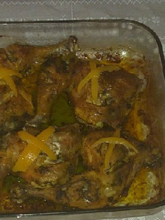 صورة لوصفة دجاج في الفرن