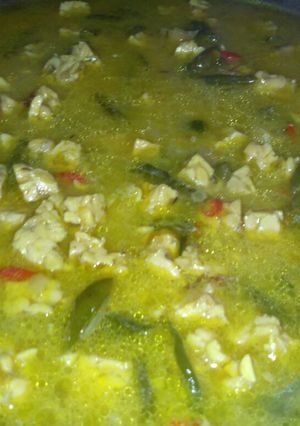 Foto resep Jangan lombok ijo(sayur cabe hijau)