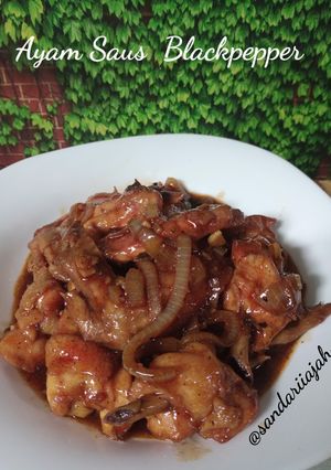 Foto resep Ayam Saus Blackpepper