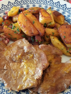Una foto de Bifes de bondiola