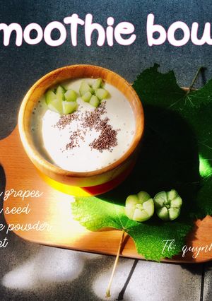 Hình của món Smoothie bowl.