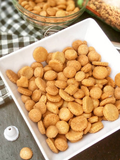 A picture of Semolina snack/chin chin.