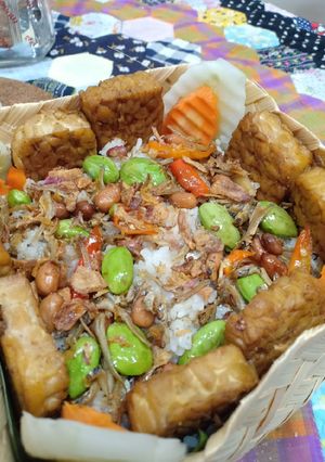 Foto resep Nasi Liwet magiccom
