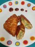 An After School Snack --- Spicy Chilli - Garlic Bread Pakoda Bash For Kids Of All Ages
