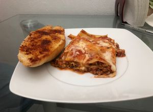 Una foto de Lasagna bolognesa
