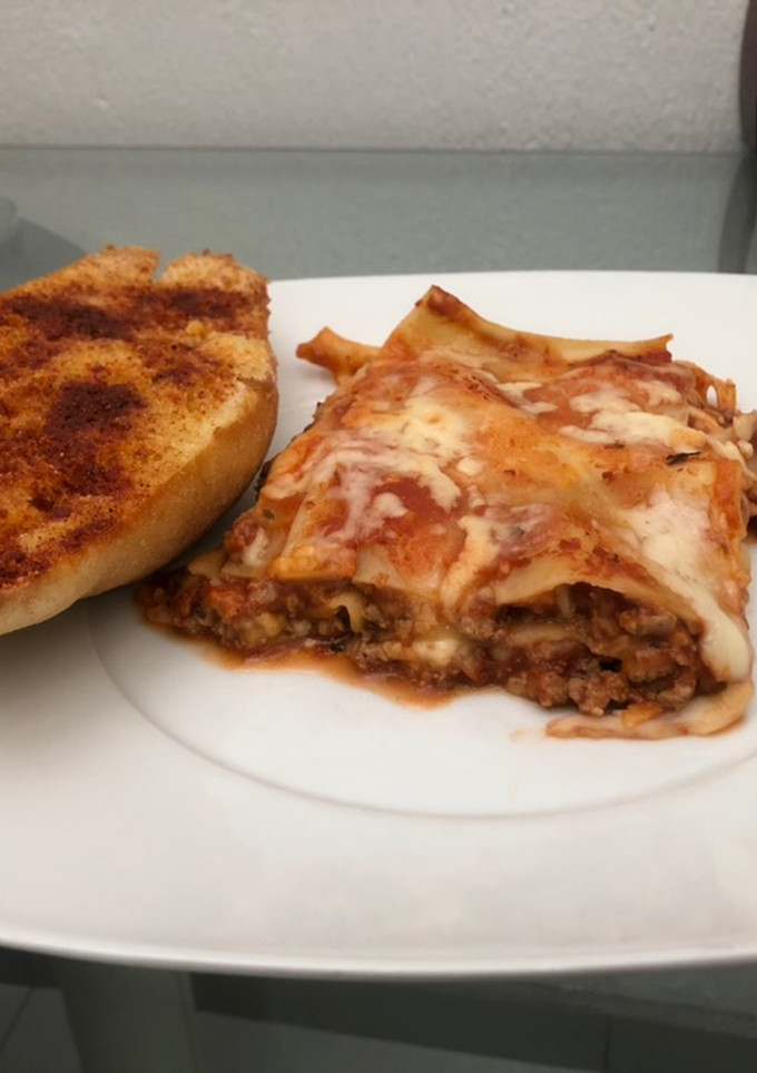 Una foto de Lasagna bolognesa