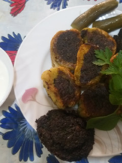 عکسی از دستور کوکوسبزی با نون باگت