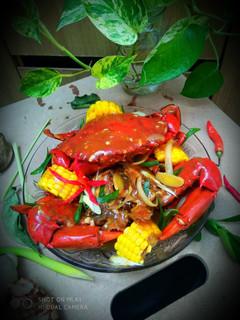 Foto resep Kepiting Saus Padang Mix Jagung Manis