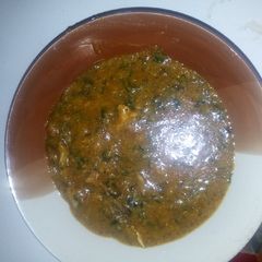 A picture of Roasted beans souup.