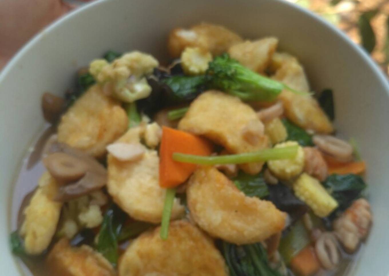 Sapo tahu seafood