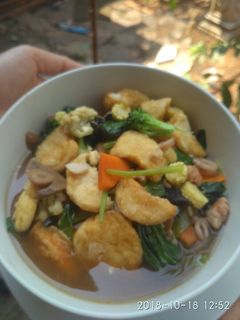 Foto resep Sapo tahu seafood