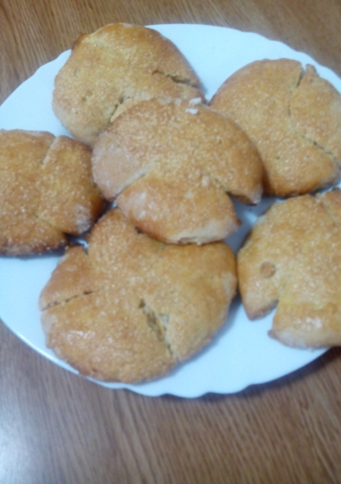 Una foto de Rollos almendrados de Navidad