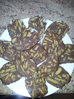 Foto principal de Salami de galletas y chocolate