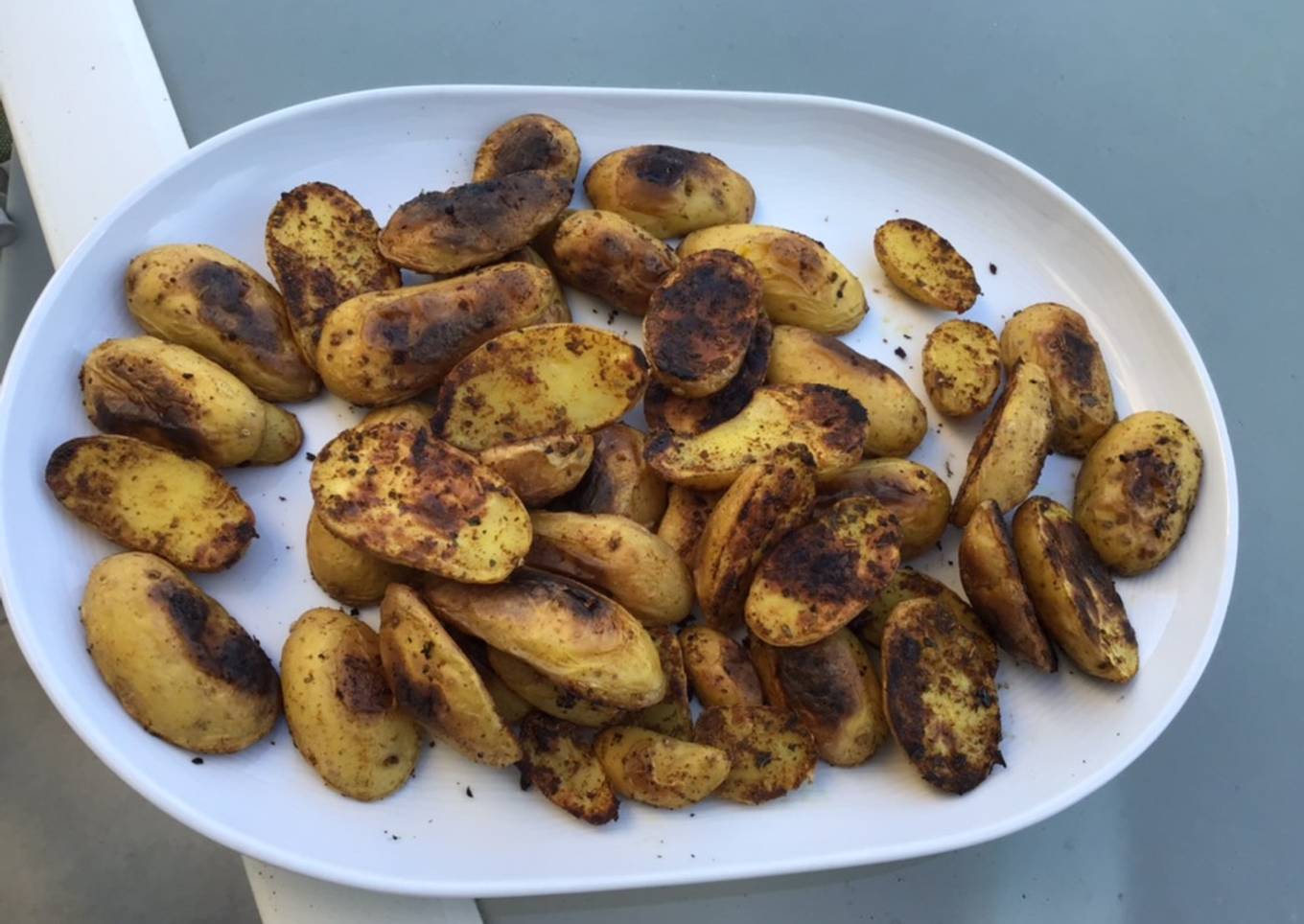 Pommes de terre grenailles aux épices