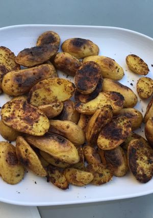 Une photo de Pommes de terre grenailles aux épices