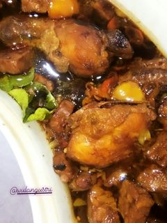 Foto resep Ayam Kecap Tempe (berkuah)